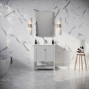 Manchester 30" Free Standing Single Basin Vanity Set with Cabinet and Ceramic Vanity Top - image 13
