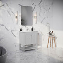 Manchester 30" Free Standing Single Basin Vanity Set with Cabinet and Ceramic Vanity Top - image 14