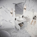 Manchester 30" Free Standing Single Basin Vanity Set with Cabinet and Ceramic Vanity Top - image 15