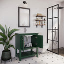 Manchester 30" Free Standing Single Basin Vanity Set with Cabinet and Ceramic Vanity Top - image 20