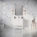 Manchester 30" Free Standing Single Basin Vanity Set with Cabinet and Ceramic Vanity Top - image 24