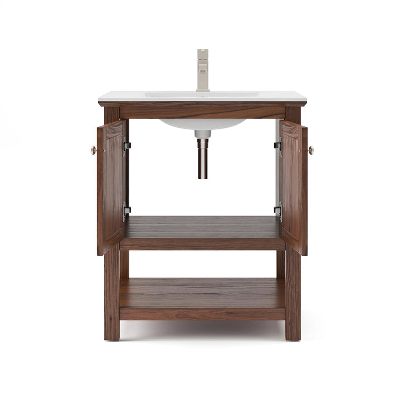 Manchester 30" Free Standing Single Basin Vanity Set with Cabinet and Ceramic Vanity Top - image 31