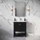 Manchester 30" Free Standing Single Basin Vanity Set with Cabinet and Ceramic Vanity Top - image 1