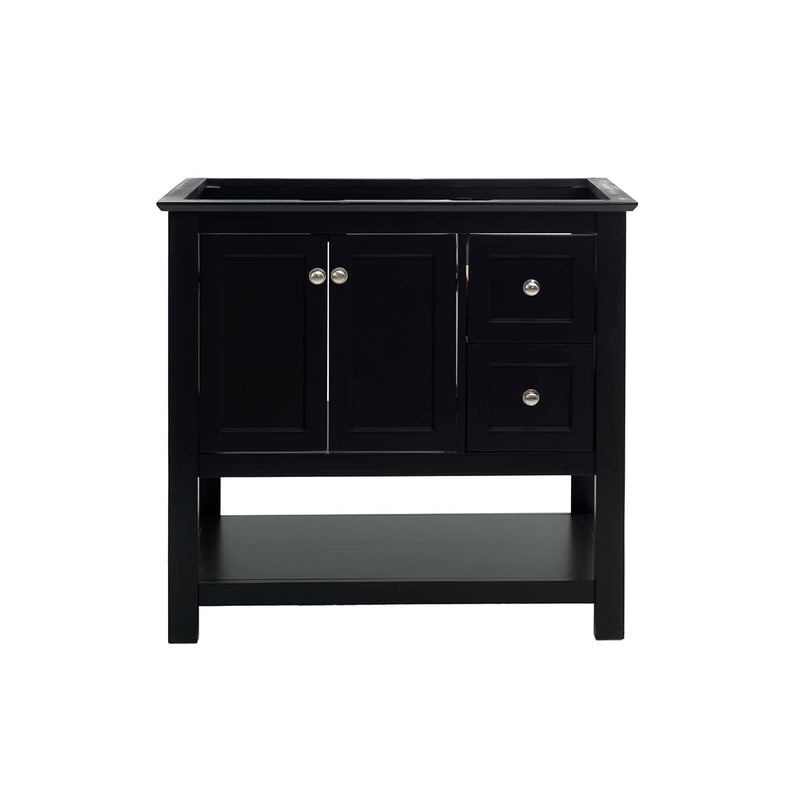 Manchester 36" Single Free Standing Vanity Cabinet - Less Vanity Top - image 2
