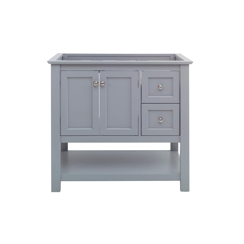 Manchester 36" Single Free Standing Vanity Cabinet - Less Vanity Top - image 12