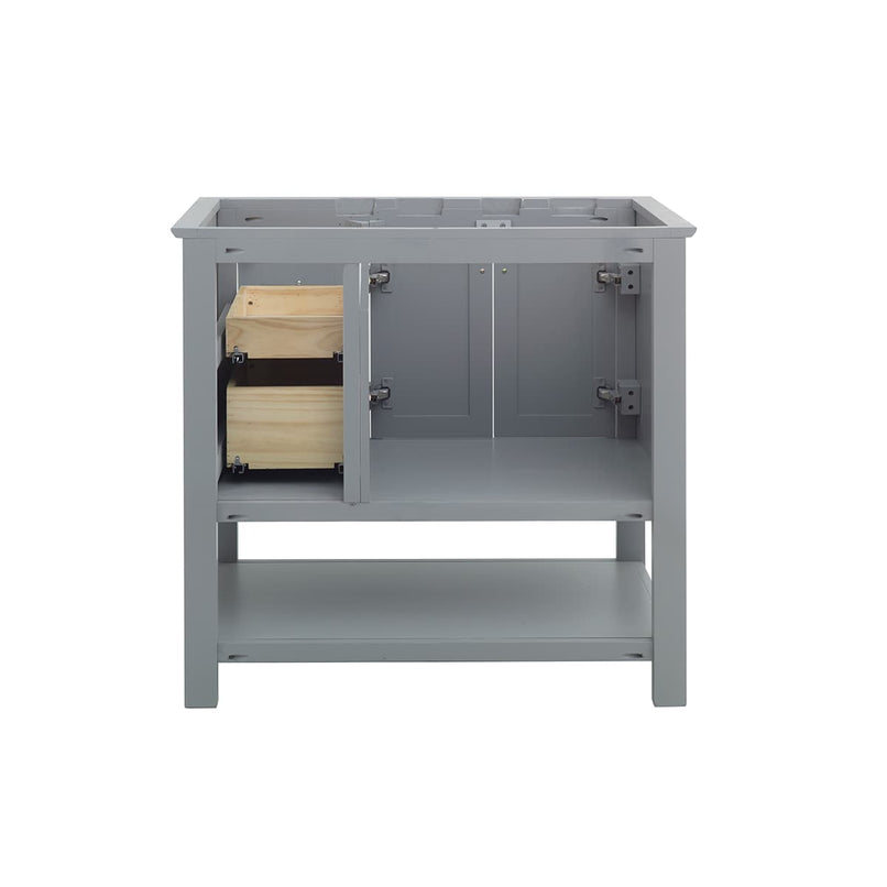 Manchester 36" Single Free Standing Vanity Cabinet - Less Vanity Top - image 14