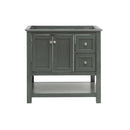 Manchester 36" Single Free Standing Vanity Cabinet - Less Vanity Top - image 18