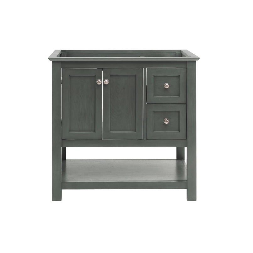 Manchester 36" Single Free Standing Vanity Cabinet - Less Vanity Top - image 18