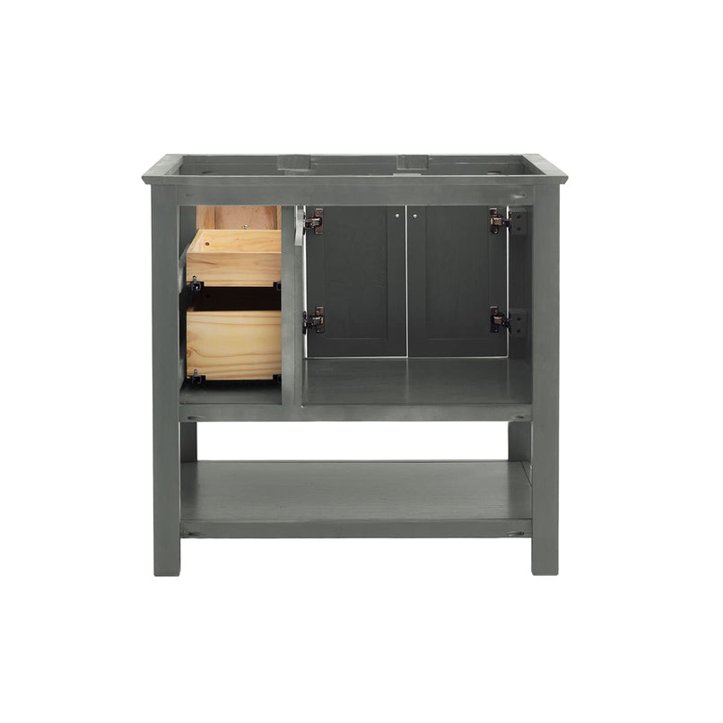 Manchester 36" Single Free Standing Vanity Cabinet - Less Vanity Top - image 20