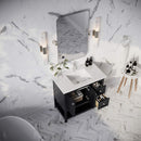 Manchester 36" Free Standing Single Basin Vanity Set with Cabinet and Quartz Vanity Top - image 5