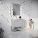 Manchester 36" Free Standing Single Basin Vanity Set with Cabinet and Quartz Vanity Top - image 14