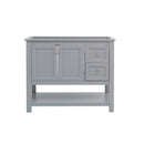 Manchester 40" Single Free Standing Vanity Cabinet - Less Vanity Top - image 11