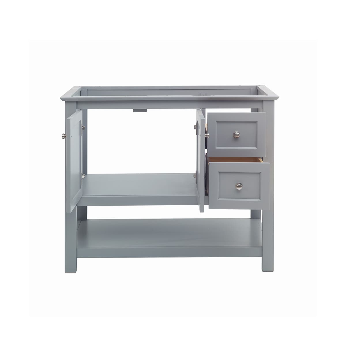 Manchester 40" Single Free Standing Vanity Cabinet - Less Vanity Top