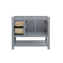 Manchester 40" Single Free Standing Vanity Cabinet - Less Vanity Top - image 13