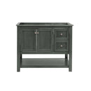 Manchester 40" Single Free Standing Vanity Cabinet - Less Vanity Top - image 16