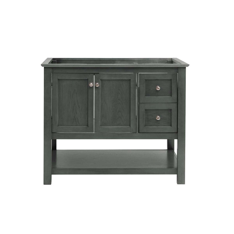 Manchester 40" Single Free Standing Vanity Cabinet - Less Vanity Top - image 16