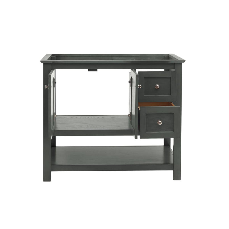 Manchester 40" Single Free Standing Vanity Cabinet - Less Vanity Top - image 17