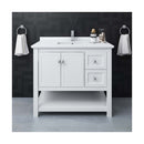 Manchester 42" Free Standing Single Basin Vanity Set with Cabinet and Quartz Vanity Top - image 3