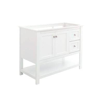 Manchester 40" Single Free Standing Vanity Cabinet - Less Vanity Top - image 1