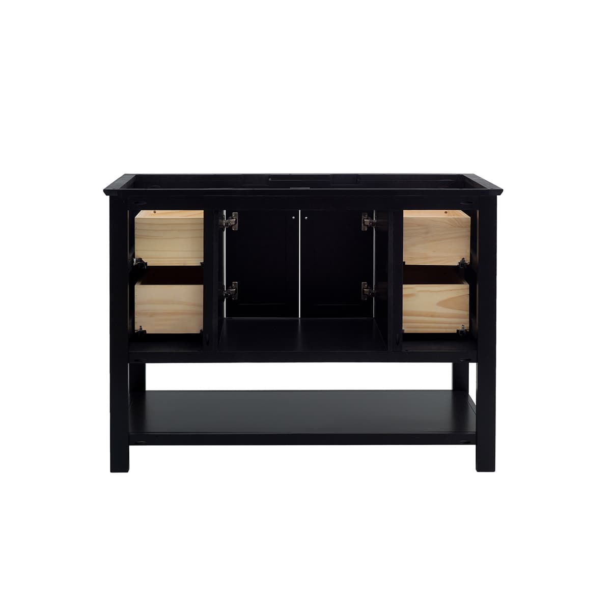 Manchester 48" Single Free Standing Vanity Cabinet - Less Vanity Top