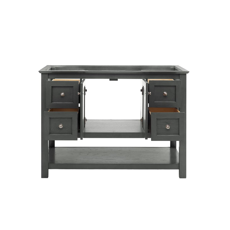 Manchester 48" Single Free Standing Vanity Cabinet - Less Vanity Top - image 19