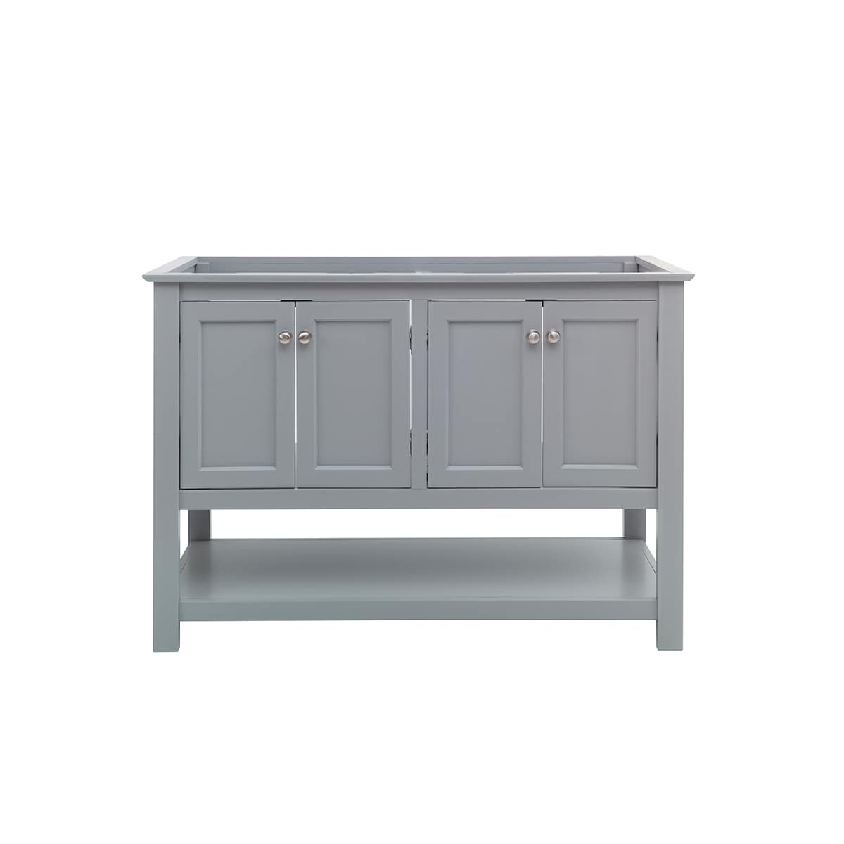 Manchester 48" Double Free Standing Vanity Cabinet - Less Vanity Top