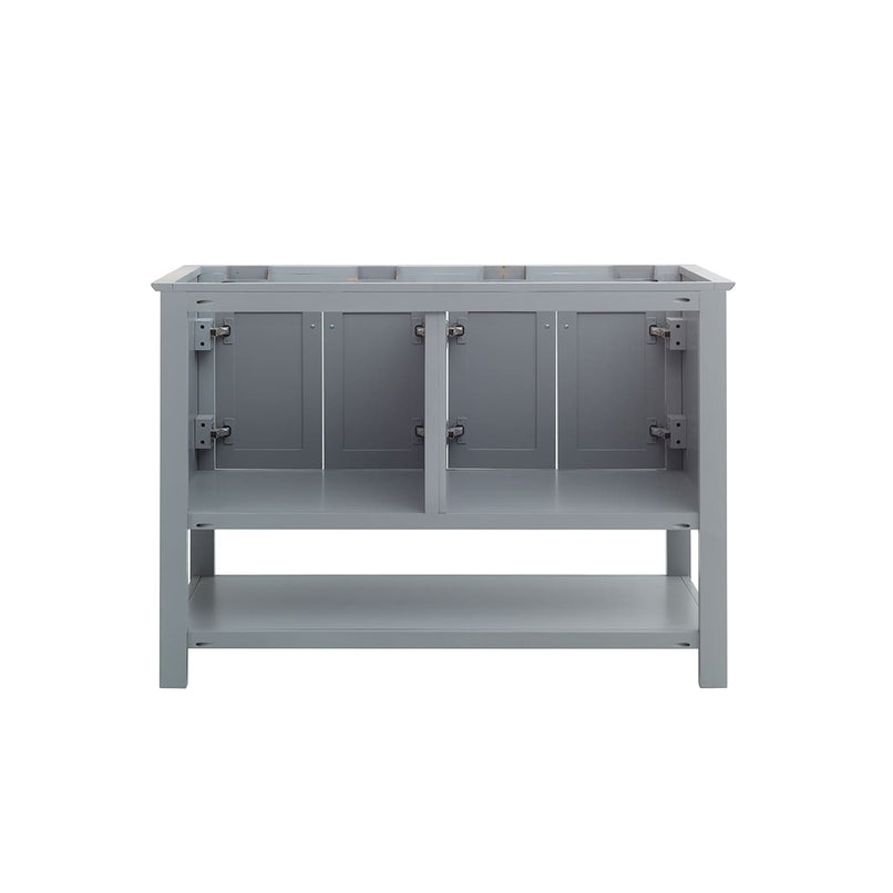 Manchester 48" Double Free Standing Vanity Cabinet - Less Vanity Top - image 14