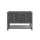Manchester 48" Double Free Standing Vanity Cabinet - Less Vanity Top - image 18