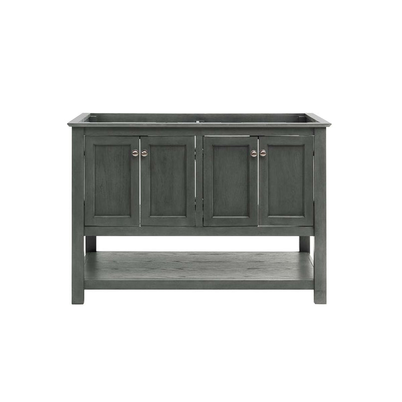 Manchester 48" Double Free Standing Vanity Cabinet - Less Vanity Top - image 18