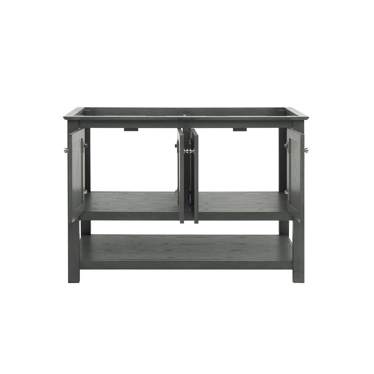 Manchester 48" Double Free Standing Vanity Cabinet - Less Vanity Top - image 19