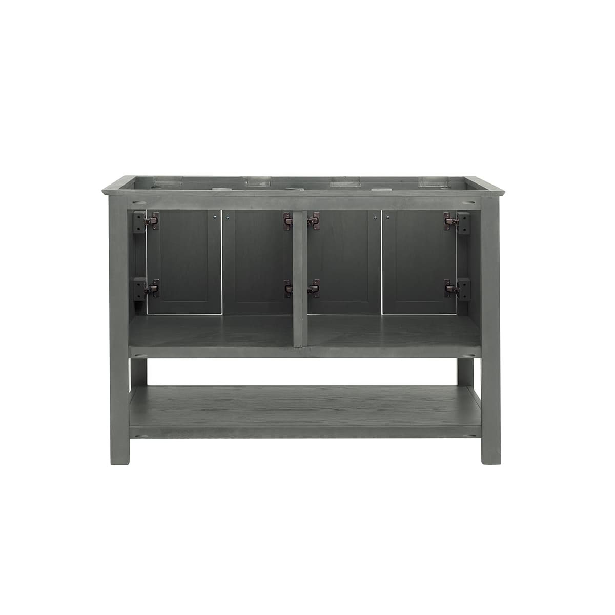 Manchester 48" Double Free Standing Vanity Cabinet - Less Vanity Top - image 20