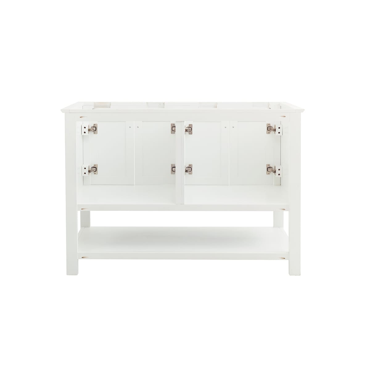 Manchester 48" Double Free Standing Vanity Cabinet - Less Vanity Top - image 23