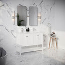 Manchester 48" Free Standing Double Basin Vanity Set with Cabinet and Quartz Vanity Top - image 20
