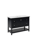 Manchester 48" Free Standing Single Basin Vanity Set with Cabinet and Quartz Vanity Top - image 2