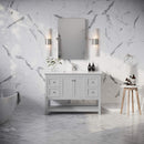 Manchester 48" Free Standing Single Basin Vanity Set with Cabinet and Quartz Vanity Top - image 12