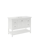 Manchester 48" Free Standing Single Basin Vanity Set with Cabinet and Quartz Vanity Top - image 17