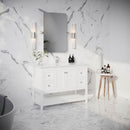 Manchester 48" Free Standing Single Basin Vanity Set with Cabinet and Quartz Vanity Top - image 19
