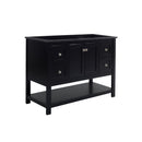 Manchester 48" Single Free Standing Vanity Cabinet - Less Vanity Top - image 1
