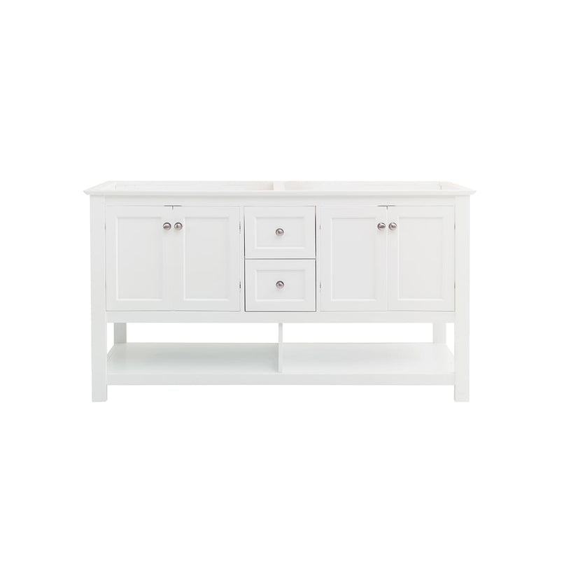 Manchester 60" Double Free Standing Vanity Cabinet - Less Vanity Top - image 15