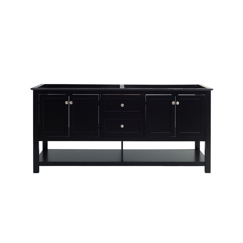 Manchester 72" Double Free Standing Vanity Cabinet - Less Vanity Top - image 2