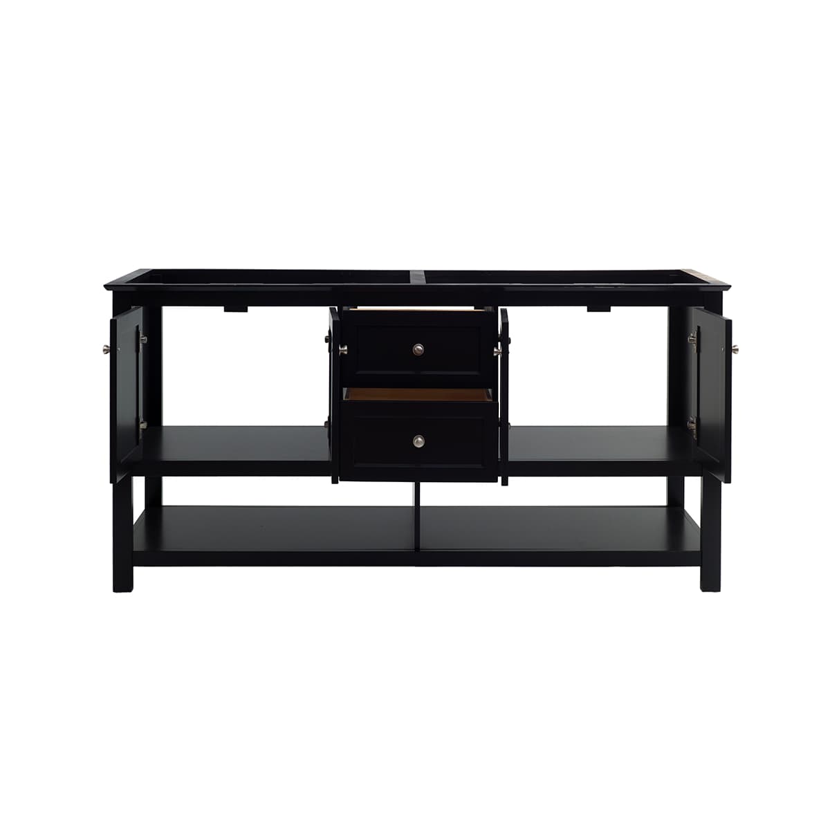 Manchester 72" Double Free Standing Vanity Cabinet - Less Vanity Top
