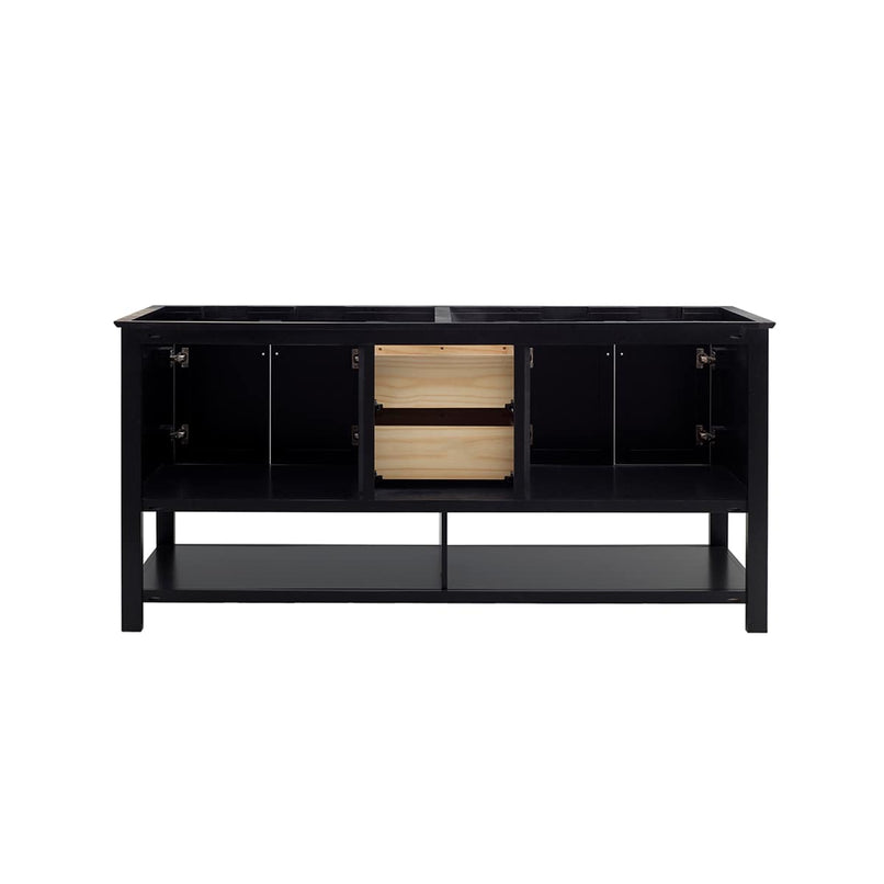 Manchester 72" Double Free Standing Vanity Cabinet - Less Vanity Top - image 4