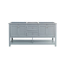 Manchester 72" Double Free Standing Vanity Cabinet - Less Vanity Top - image 12