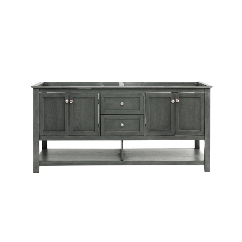Manchester 72" Double Free Standing Vanity Cabinet - Less Vanity Top - image 17