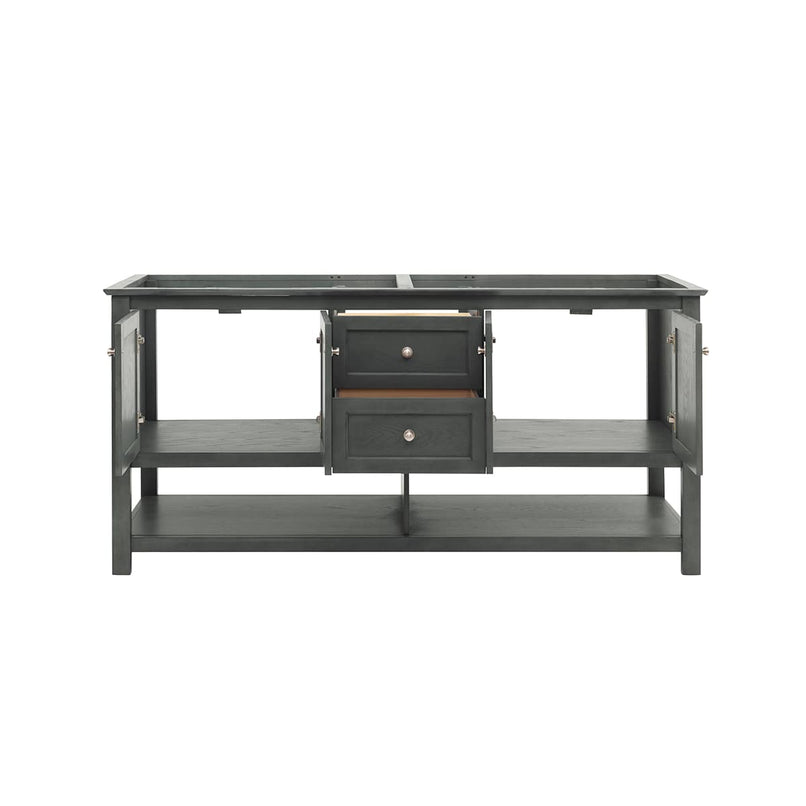 Manchester 72" Double Free Standing Vanity Cabinet - Less Vanity Top - image 18