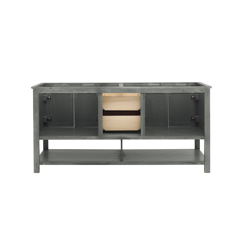 Manchester 72" Double Free Standing Vanity Cabinet - Less Vanity Top - image 19