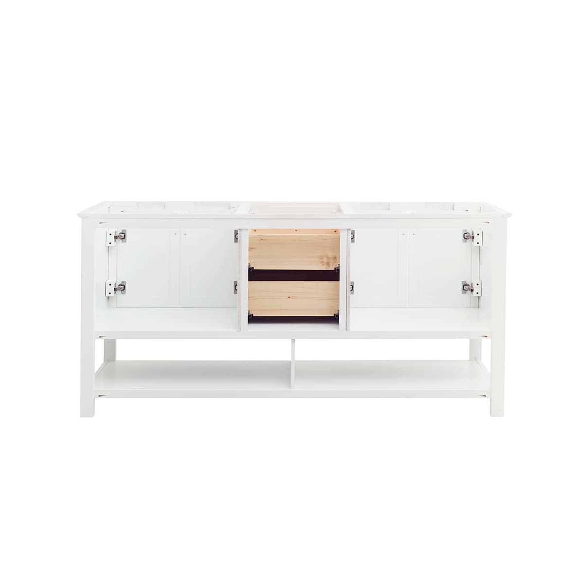Manchester 72" Double Free Standing Vanity Cabinet - Less Vanity Top - image 21