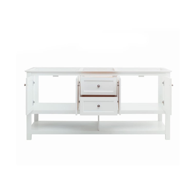 Manchester 72" Double Free Standing Vanity Cabinet - Less Vanity Top - image 22