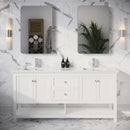 Manchester 72" Double Free Standing Vanity Cabinet - Less Vanity Top - image 23