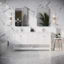 Manchester 72" Free Standing Double Basin Vanity Set with Cabinet and Quartz Vanity Top - image 13